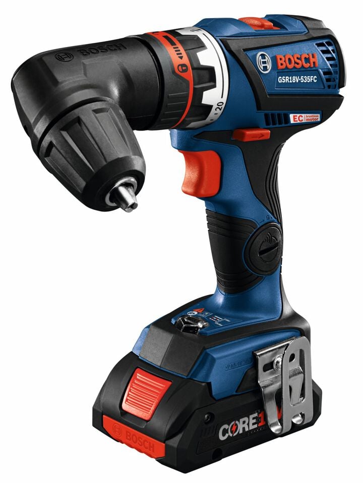 Bosch 18V EC 5 In 1 Drill/Driver Kit Flexiclick Reconditioned, large image number 12