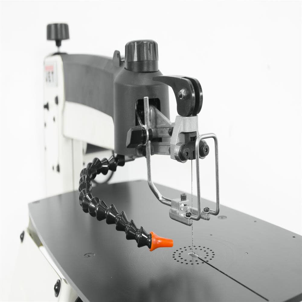 JET JWSS-22B Scroll Saw 22in with Foot Switch and Flip Top Stand Bundle, large image number 2