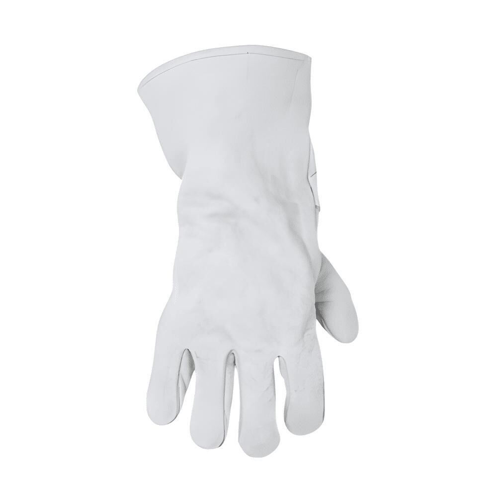 CLC Split Cowhide Gunn Cut Welders Gloves Gray, Large, large image number 2