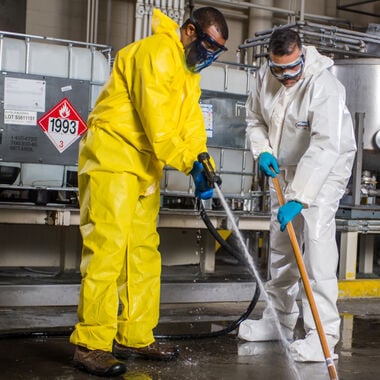Kimberly Clark Chemical Spray Protection Coverall with Hood Medium Yellow, large image number 2