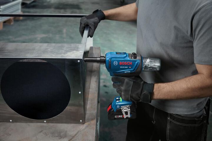 Bosch 18V Connected Rivet Tool Kit with 2ct CORE18V 4Ah Advanced Power Batteries, large image number 5