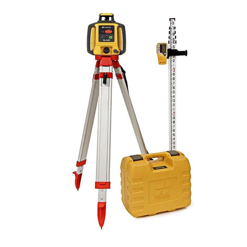 Topcon RL-H5A Laser Kit with Tripod & 13' Fiberglass in Tenths, large image number 6