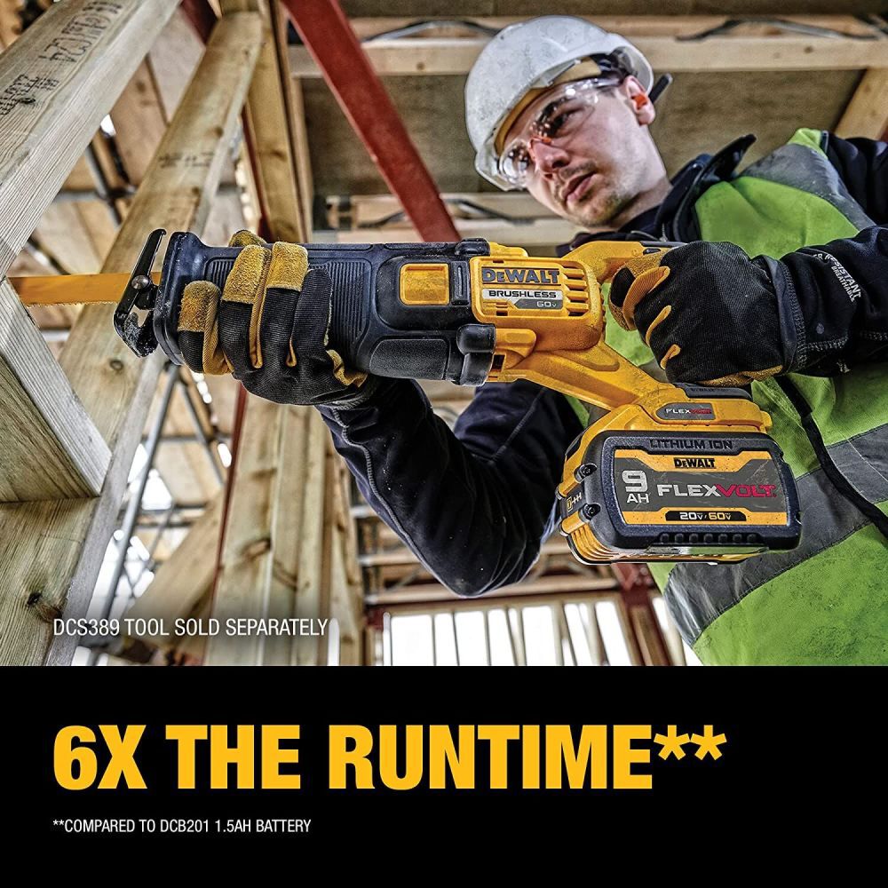 DEWALT FLEXVOLT 20V/60V MAX 9.0 Ah Battery & Fast Charger, large image number 5