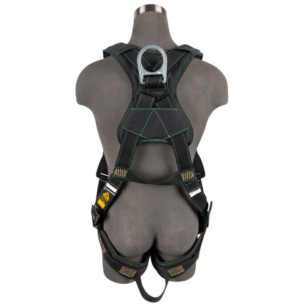 Safewaze Arc Flash Full Body Harness: 1D, MB Chest, TB Legs, large image number 2