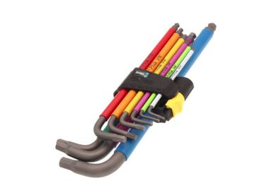 Wera Tools Imperial BlackLaser 950/9 Hex-Plus Multicolor 2 L-Key Set