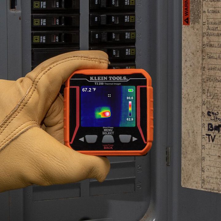 Klein Tools TI250 Rechargeable Thermal Imaging Camera, Over 19,200 Pixels, large image number 2