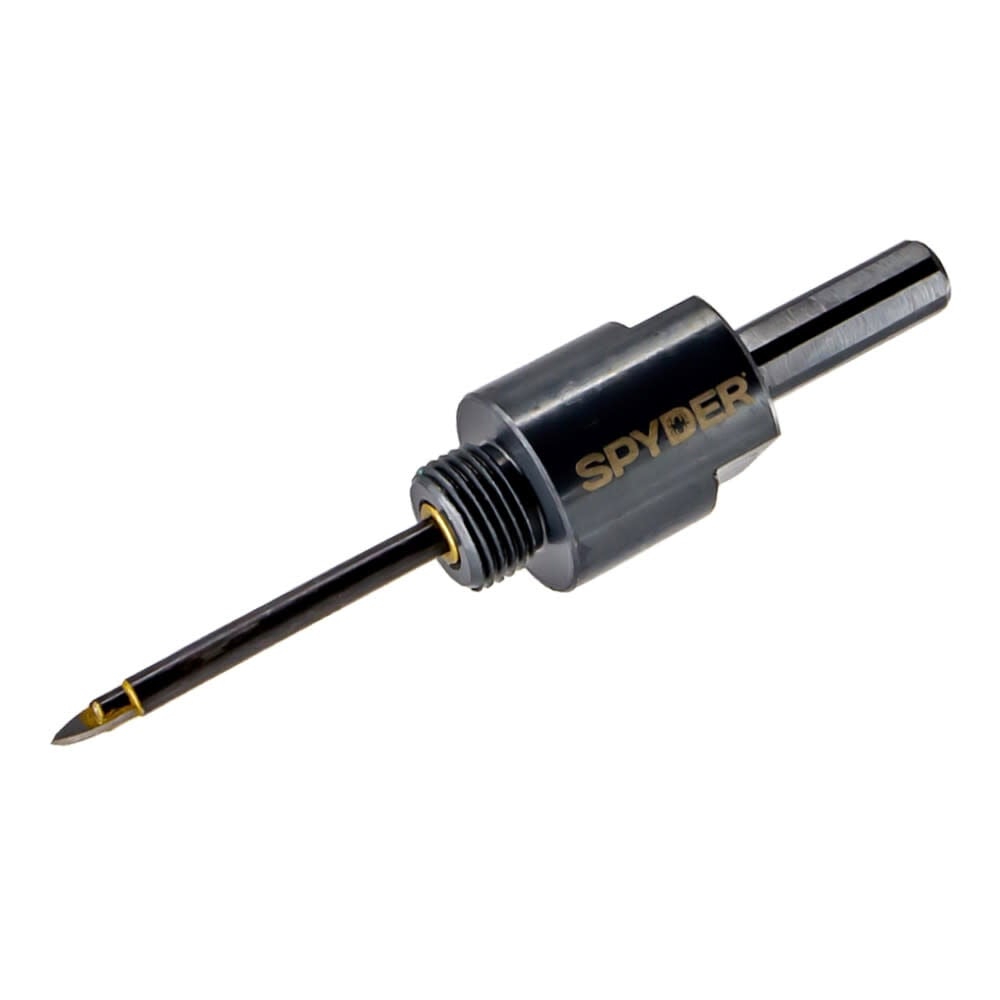 Spyder Carbide Tip Pilot Bit with Arbor Adapter for Diamond Edge Hole Saws, large image number 1
