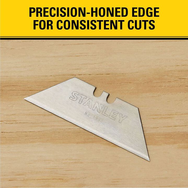 Stanley Heavy-Duty Steel Blades With Dispenser 50 Pieces, large image number 2