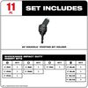 Milwaukee SHOCKWAVE 11-Piece 30 Knuckle Bit Holder, small image number 2