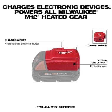 Milwaukee M18 Power Source, large image number 3