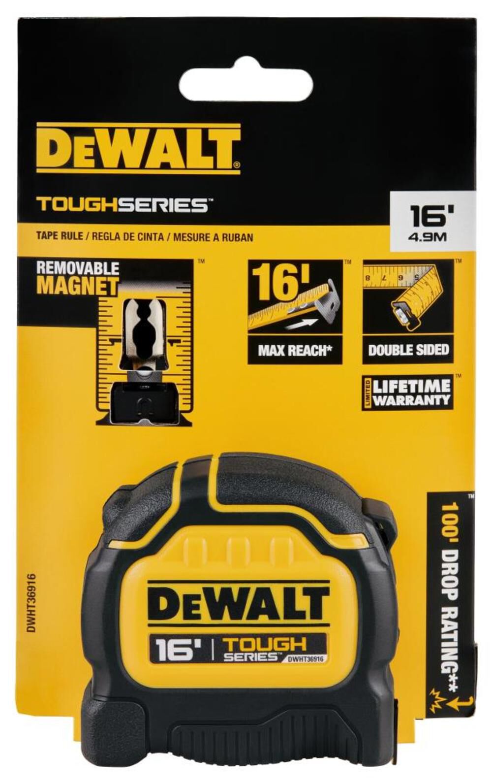 DEWALT ToughSeries Tape Measure 16', large image number 11