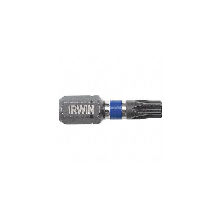 Irwin T30 Drive x 1 Inch Torx Point Impact Insert Bit 25 Pack, large image number 1