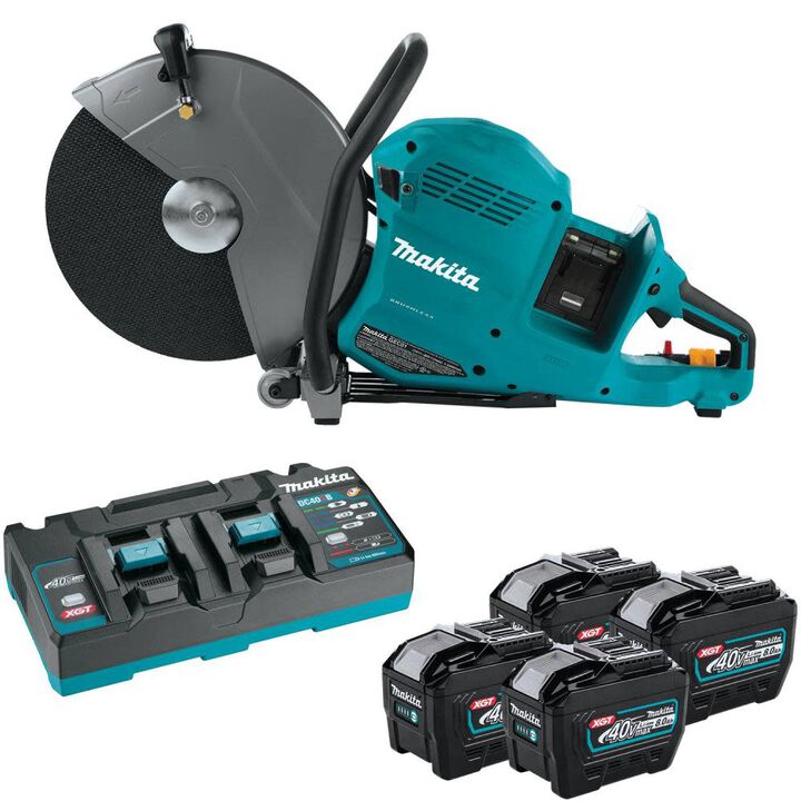 Makita 40V max X2 (80V) XGT Brushless 14in Power Cutter Kit