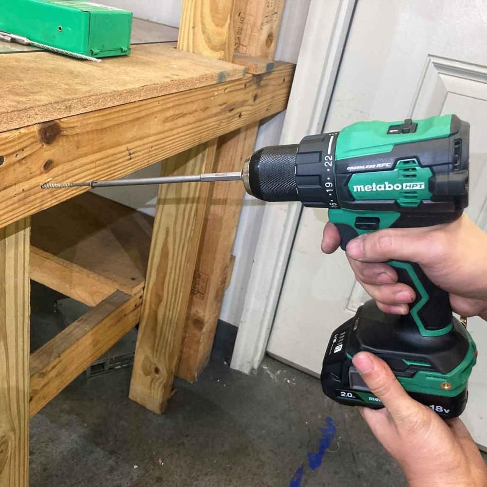Metabo HPT 18V MultiVolt Cordless Brushless Hammer Drill Kit (2 x 2.0Ah), large image number 14