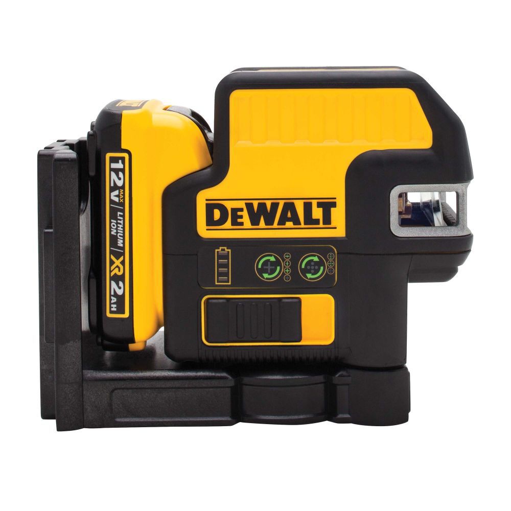 DEWALT 12 V 5 Spot + Cross Line Green Laser