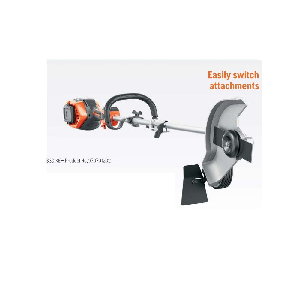 Husqvarna 330iKE Powerhead Edger Kit with B140 Battery & 40-C80 Charger, large image number 2