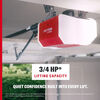 CRAFTSMAN 3/4HP Smart Belt Drive Garage Door Opener Red, small image number 3