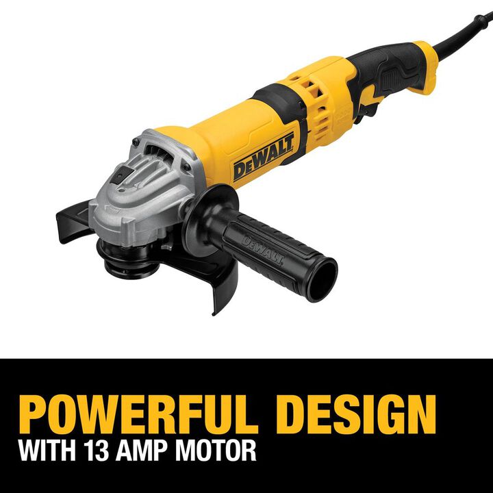 DEWALT 4-1/2 In.(115mm)- 6 In. (125mm) High Performance Trigger Switch Grinder, large image number 2