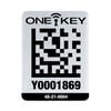 Milwaukee ONE-KEY Asset ID Tag  Large for Metal Surface (25pc), small