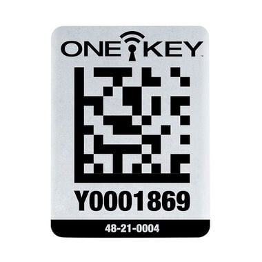 Milwaukee ONE-KEY Asset ID Tag  Large for Metal Surface (25pc), large image number 1