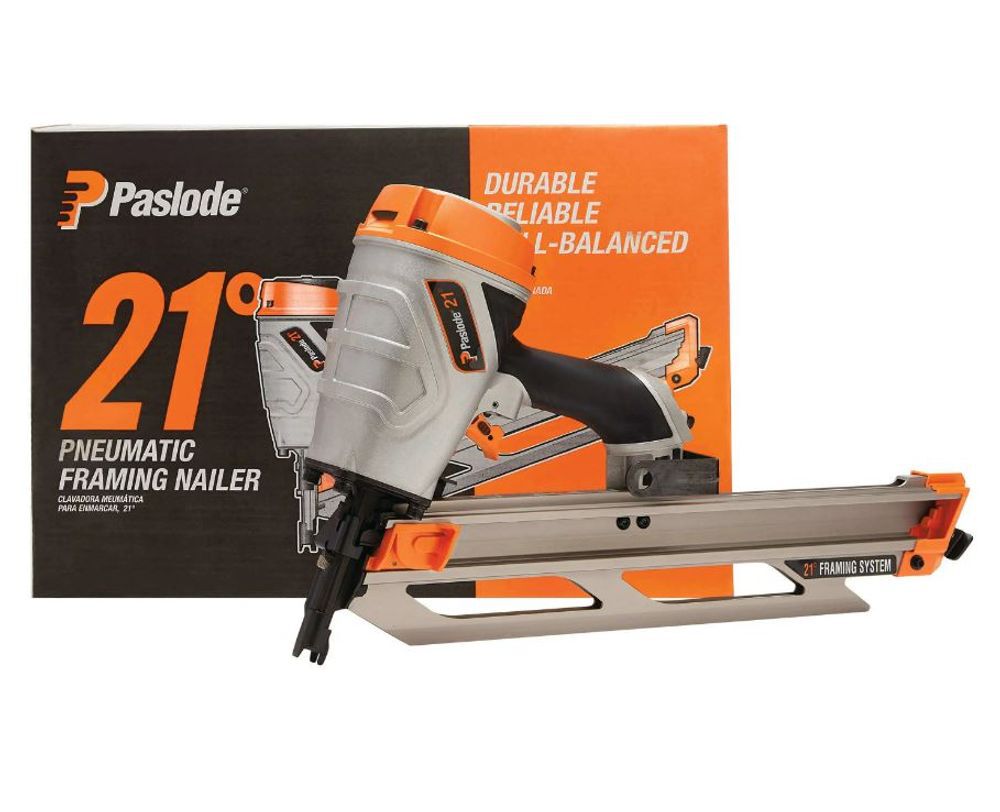 Paslode F350-21 Pneumatic 21 Deg 80-120 Psi Round Head Framing Nailer, large image number 10