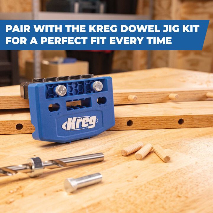 Kreg 3/8 Inch x 1-1/2 Inch Dowel, 30 Pieces, large image number 7