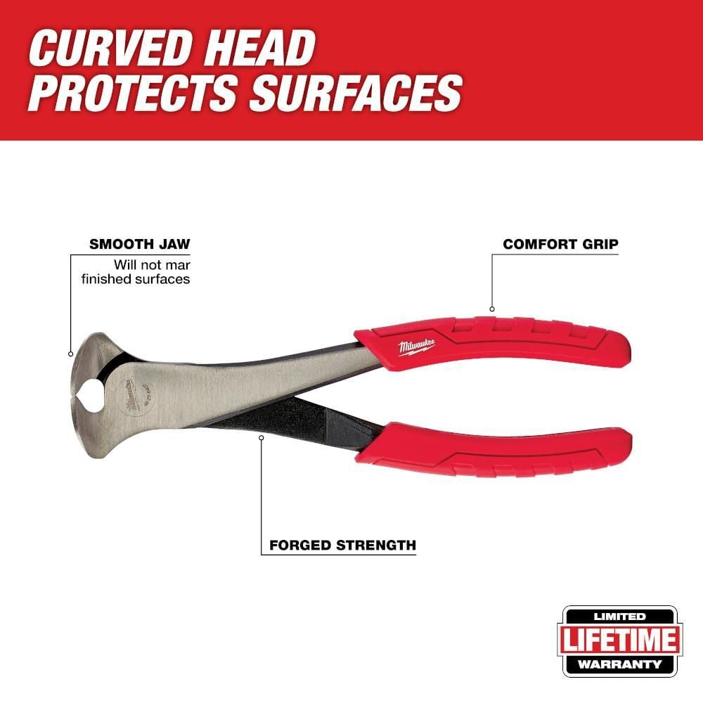 Milwaukee 7 In. Nipping Pliers, large image number 2