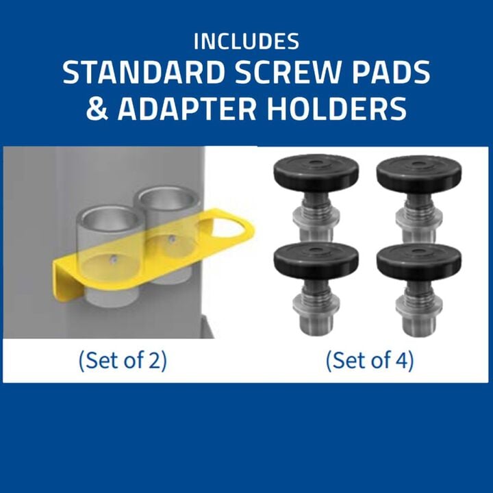 Bendpak 10AP-168 10000 Lbs Adaptable Clearfloor Car Lift with Screw Pads, large image number 4
