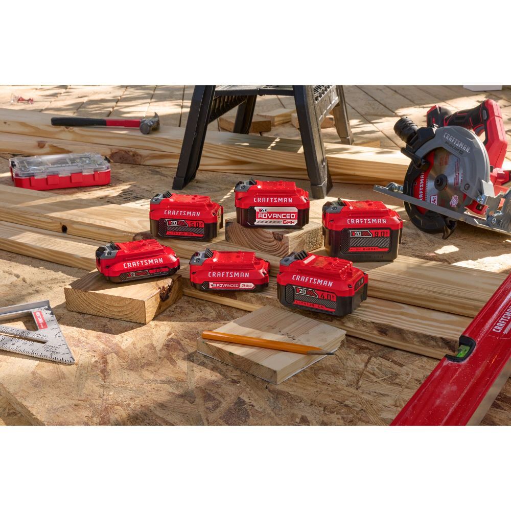 CRAFTSMAN V20 6Ah Advanced Battery Starter Kit, large image number 5
