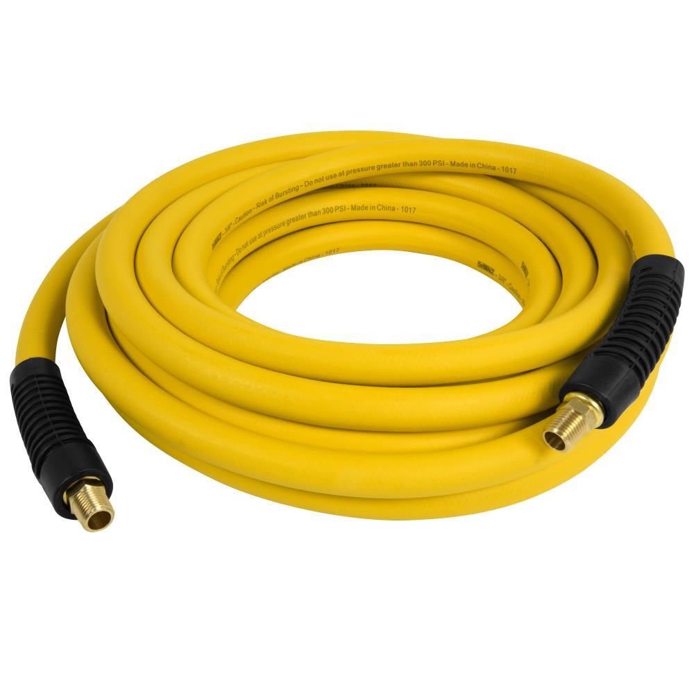 DEWALT 3/8 in. x 25 ft. Premium Rubber Air Hose, large image number 1