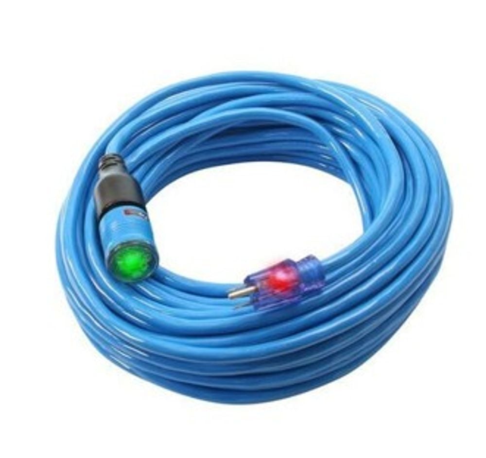 Century Wire Sub Zero 50 ft 12/3 SJEOW Blue Coldweather Extension Cords, large image number 2