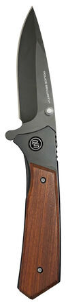 Police Security Ridgeline 8 Inch Drop Point Folding Knife, small image number 1