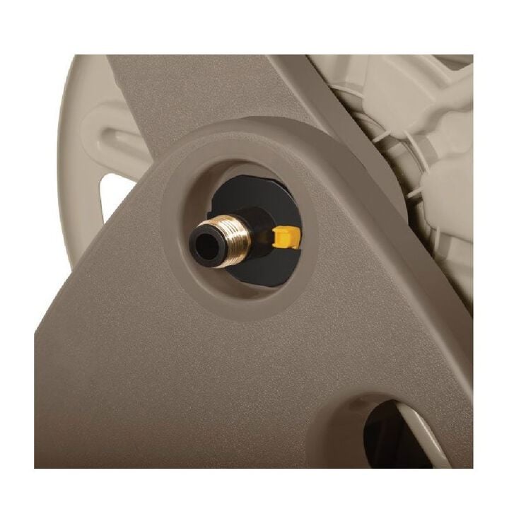 Suncast Hosemobile 225 Ft. Resin Smart Tube Hose Reel Cart, Dark Taupe, large image number 1