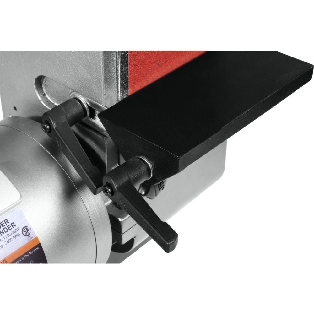 JET 8-Inch Variable Speed Industrial Grinder and 2 x 48 Belt Sander, large image number 3