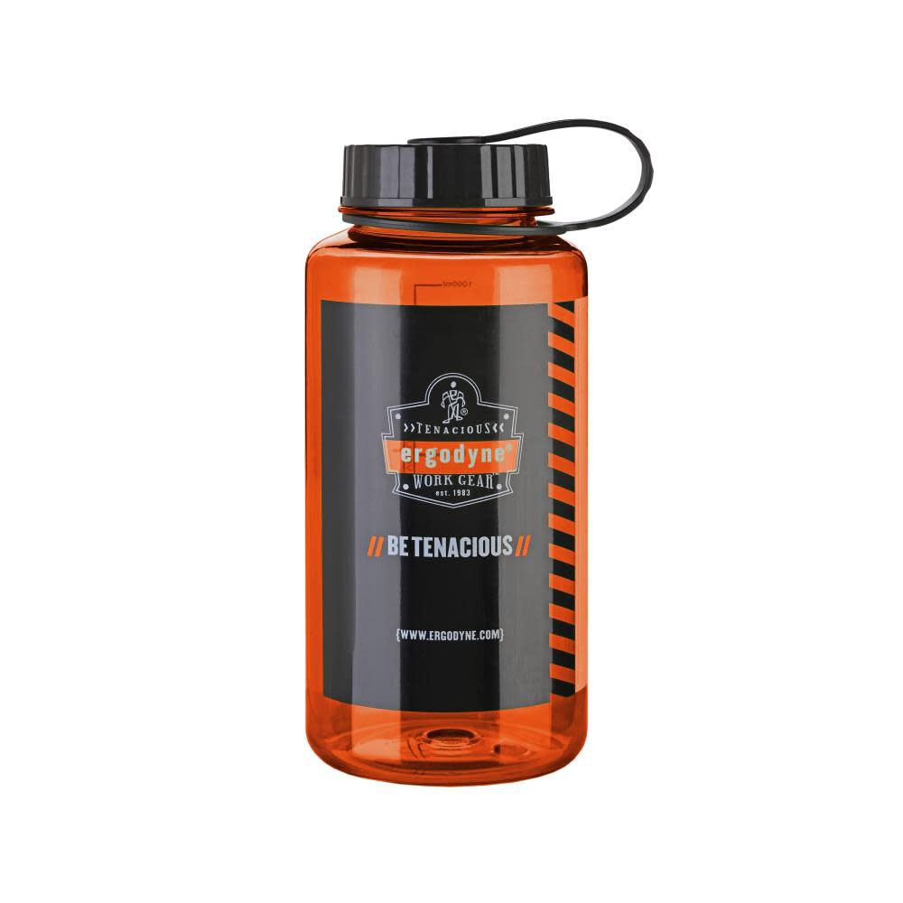 Ergodyne Plastic Wide Mouth Water Bottle – 13151