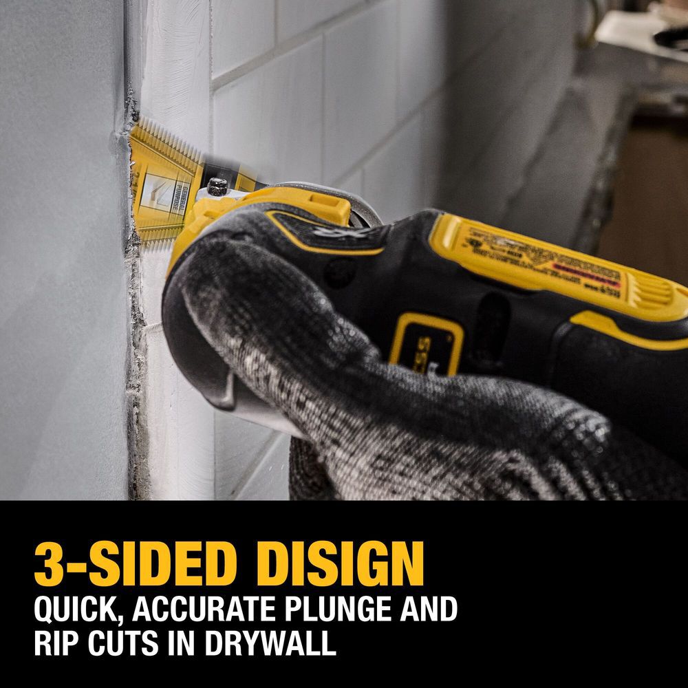 DEWALT 2 1/8 Inch General Purpose 3-Sided Oscillating Blade 1 Pack, large image number 2