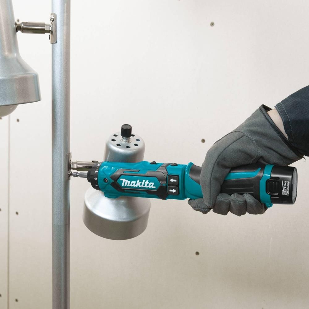 Makita 7.2V 1/4inch Hex Driver Drill Kit with Auto Stop Clutch, large image number 17