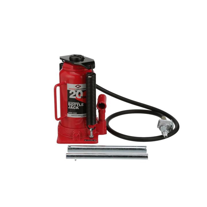 American Forge Air Hydraulic Bottle Jack 20 Ton, large image number 1