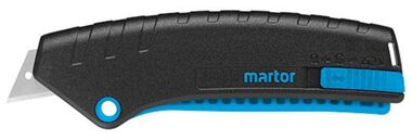 Martor USA SECUNORM MIZAR Squeeze-Grip Safety Knife with Allfit Trapezoid Blade