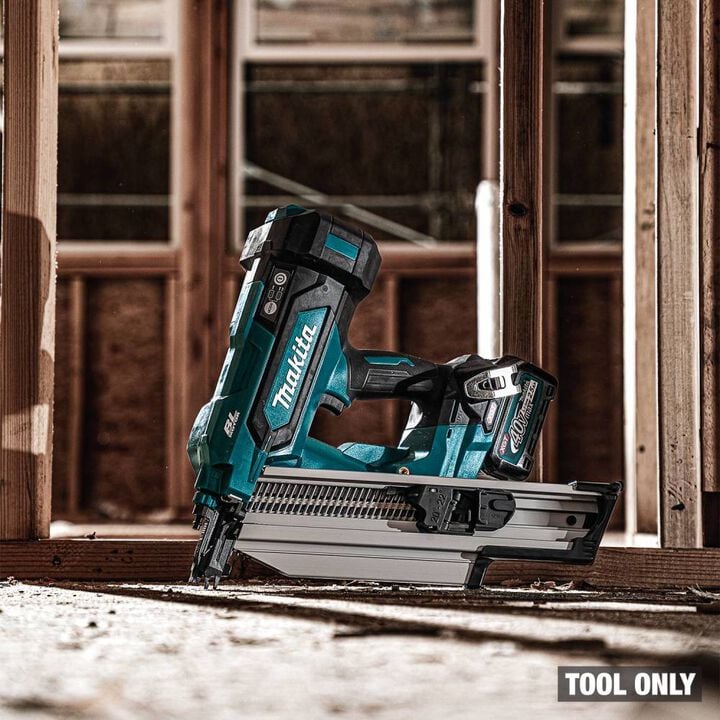 Makita 40V Max XGT Brushless Cordless 21 Degree Full Round Head 3-1/2 Inch Framing Nailer (Bare Tool), large image number 4