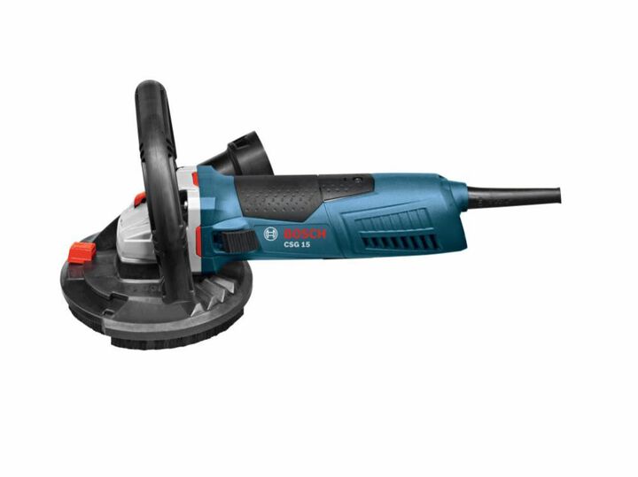Bosch Promotional 5 Inch Concrete Surfacing Grinder with Dedicated Dust-Collection Shroud, large image number 12