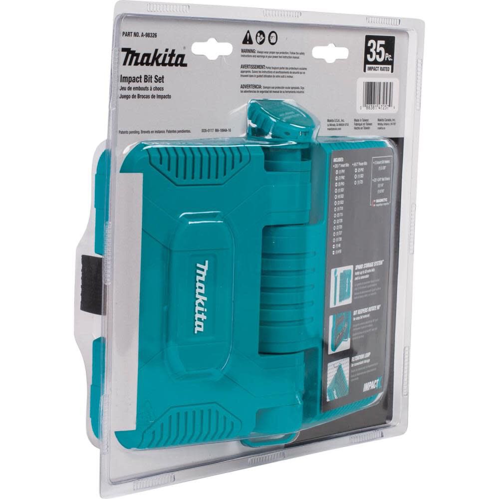 Makita 50 pc best sale impactx driver bit set