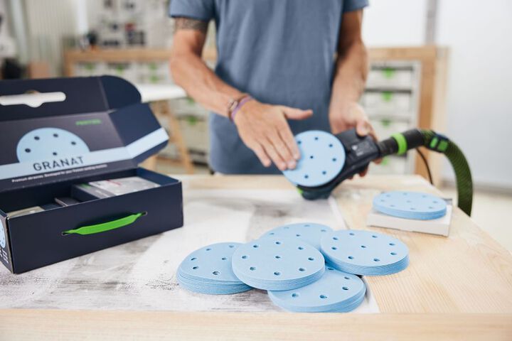 Festool D125 GR-Set 5 Inch Multi-Grit Sanding Disc Starter Set, large image number 7