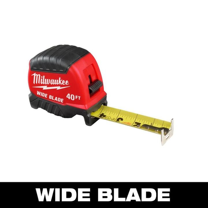 Milwaukee 40 Ft. Wide Blade Tape Measure, large image number 7