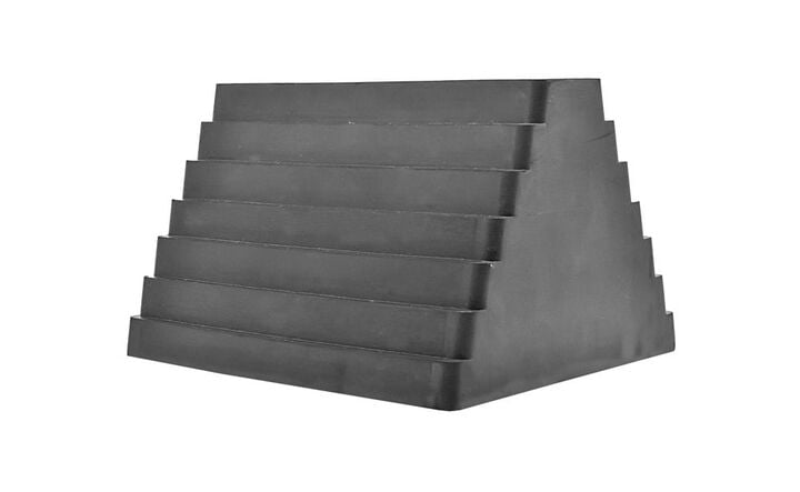 BluBird Rubber Pyramid Wheel Chock with Eye-Bolt, large image number 3