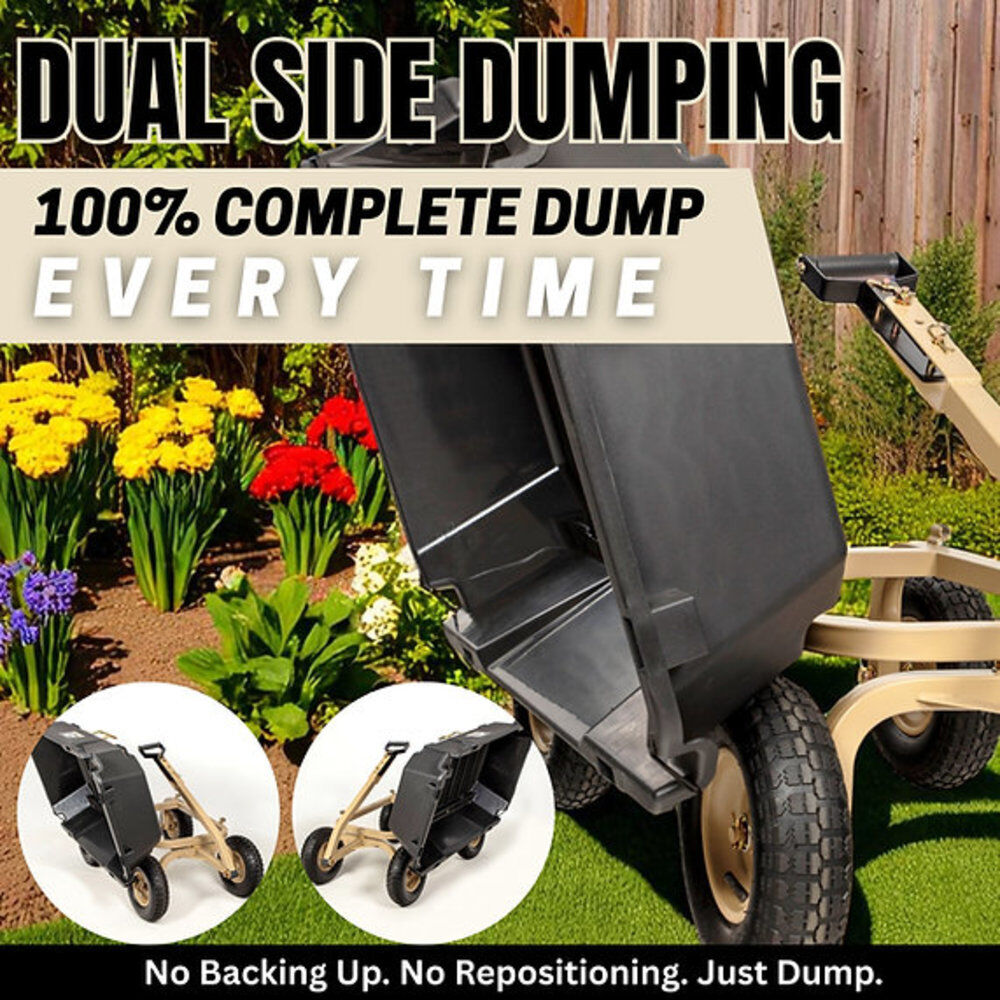 Terratrek Poly Dual Side Dump with Pneumatic Tires, large image number 9