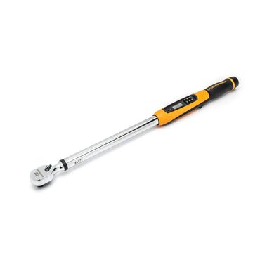 GEARWRENCH 1/2in Drive Electronic Torque Wrench 30-340 Nm, large image number 4