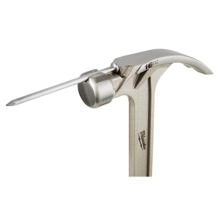 Milwaukee 16oz Smooth Face Hybrid Claw Hammer, large image number 8
