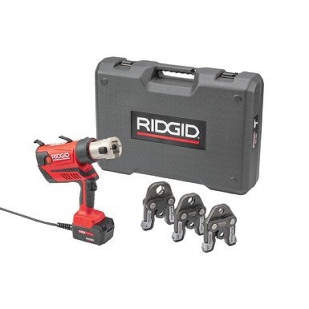 Ridgid RP 350 Press Tool with Corded Adapter - 1/2 to 1 In. Jaws, large image number 2