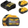 DEWALT FLEXVOLT 20/60V MAX 12Ah Battery & 20V MAX Starter Kit Bundle, small image number 1
